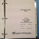 King Flight Command Indicator KCI-310 Overhaul Manual.