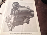 1945 American Bosch Magneto SF9LU-3 & SF9LC-3 Service & Parts Booklet Manual.