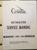 1964 Cessna 336 SkyMaster Service Manual.