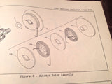 Pioneer Vertical Gyro Indicator 12400-A1, 12400-B1, 12401-A1, 12401-B1, 12402-B1 Parts List Booklet.