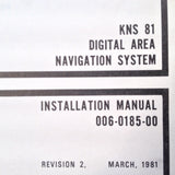 King KNS-81 Rnav Install Manual.