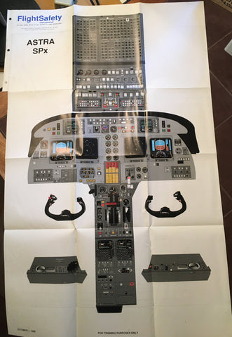 Astra SPx Instrument Panel Poster.