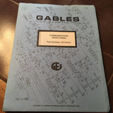 Gables G7144-01 Com Radio Panel Service Parts Manual.