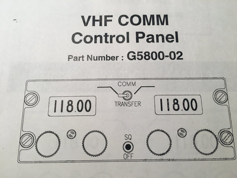 Gables G5800-02 Com Control Install Manual.