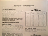 United, Manifold & Fuel Pressure Gage 6100, 6200, 6300 Overhaul & Parts Manual.