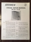 Grimes Strobe Repair Instructions for 60-1431.