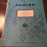 Gables 811 Series Com Control Head Install Manual.