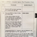 Collins APS-85 Test & Troubleshooting Guide Handbook.