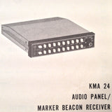 King KMA-24 Audio Install and Operation Manual.