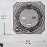 King KX-145 NavCom and KI-205 Indicator Install Manual.