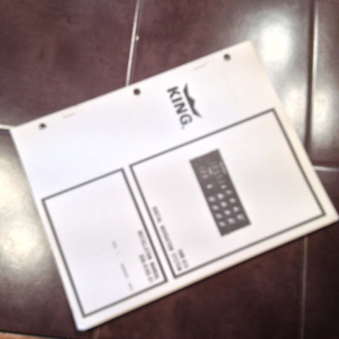 King KNR 615 Digital Nav Install Manual.