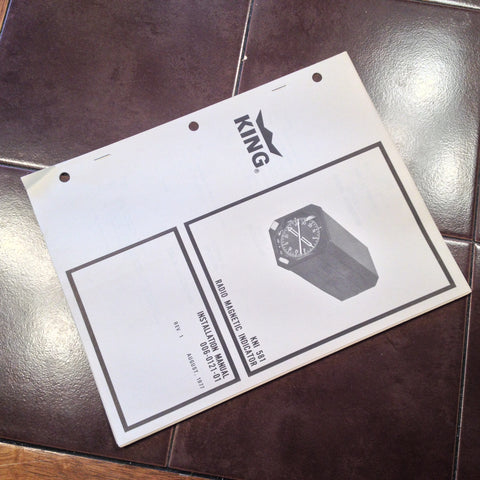 King KNI-581 RMI Install Manual.