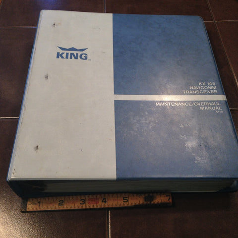 King KX 145 NavCom Service manual.