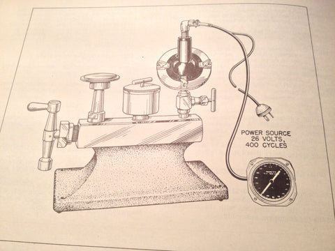 1950s Pioneer (Linear) Magnesyn Transmitters 22000 22001 22002 22005 22008 22009 22101 22102 Overhaul Booklet.