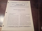 1943 Bendix Pioneer Sensitive Airspeed Indicator 1432-A1 Overhaul Manual.