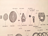 1950s Eclipse-Pioneer Suction Gauge 2601-A1 Service Manual.
