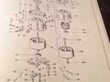 1950s Eclipse-Pioneer Amplifier & Signal Generator 15401, 15405, 15406 Parts Manual.