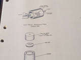 Collins 345A-4 Sensing Unit & 332G-2 Rate Gyro Overhaul Manual.  Circa 1960, 1969.