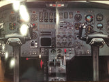 Sperry Avionics in Citations Original Sales Brochure, 3 page Tri-Fold, 8.5 x 11".