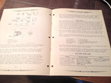 1941 Bendix Pioneer General Install & Service Instructions for 60 Hz Autosyn Equipment Booklet.