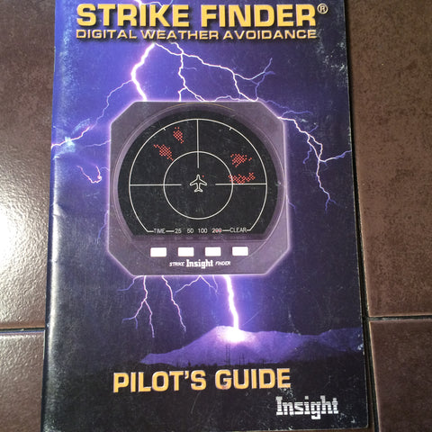 Insight StrikeFinder Pilot's Guide.