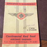 1950 Continental C-125 and C-145 Engine Operator's Handbook.