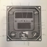 Collins 339F-12 DME Indicator Service & Parts Manual.