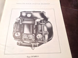 Bosch DF18RU-1 Magneto Parts Manual.