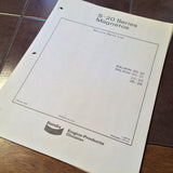 Bendix S-20 Magnetos S4LN and S6LN Series Parts Manual.  Circa 1976.