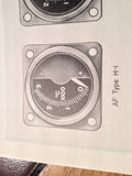 1951 Lewis Engineering Electrical Resistance Thermometers  H-1 & B-17 Overhaul Parts Booklet Manual.