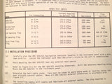 King KNI-520 and KNI-521 Nav Indicator Install Manual.