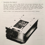 Flite-tronics PC-125 Inverter Service Manual.
