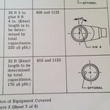 Collins DF-203 ADF RF Cables Overhaul manual for the 440L Loop & 440S Sense cables.