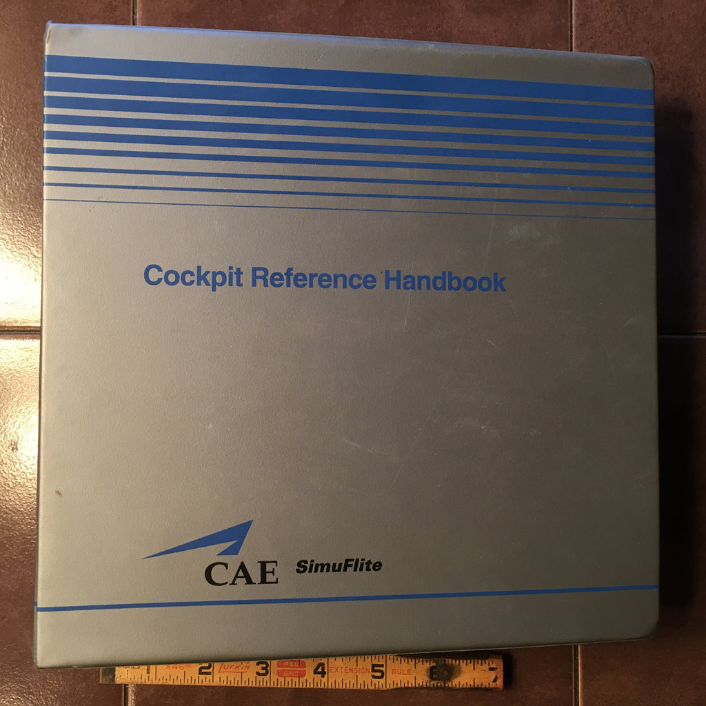 CAE SimuFlite Gulfstream IV Cockpit Reference Handbook.