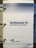 CAE SimuFlite Gulfstream IV Cockpit Reference Handbook.