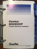 SimuFlite Hawker 800 & Hawker 800XP Cockpit Reference Manual.