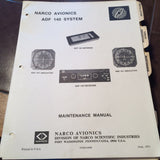 Narco ADF 140 Install & Service Manual.