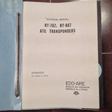 Edo-Aire RT-787 and RT 887 Transponders Service & Parts Manual