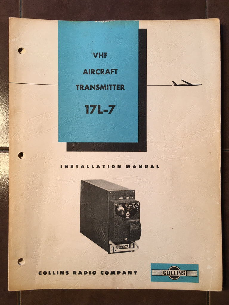 Collins 17L-7 VHF Install Manual.