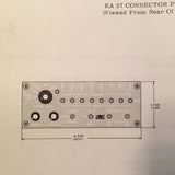 King Radio KA 37 Maintenance and Overhaul Manual.
