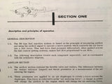 Bendix RS-10B2 Fuel Injector used on Beech 18 Operation & Service Manual.