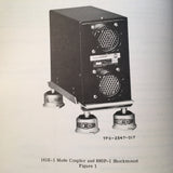 Collins 161E-1 Mode Coupler Overhaul & Parts Manual.