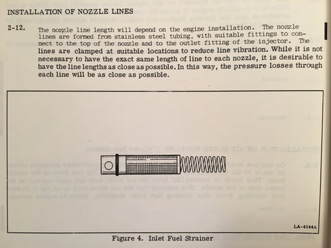Bendix RSA-7AA1 Fuel Injection Operation & Service Manual. – G's Plane ...