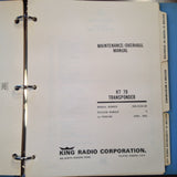 King KT 79 Transponder Service manual.