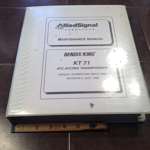 King KT 71 Transponder Service Manual.