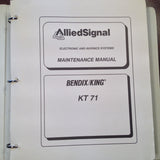 King KT 71 Transponder Service Manual.