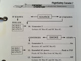 Canadair Challenger CL-600-2B16 Pilot Training Manual Vol. 1 Operational Information.
