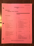 Collins WXR-270 Radar Install Manual.