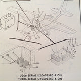 Cessna Factory Wiring Book 1974 -1975 C-177RG, 182, 206, 210 & 337.