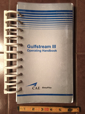 CAE Gulfstream III Operating Handbook.